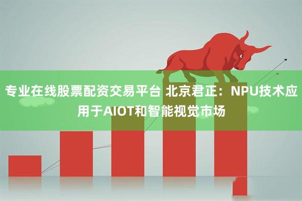 专业在线股票配资交易平台 北京君正：NPU技术应用于AIOT和智能视觉市场